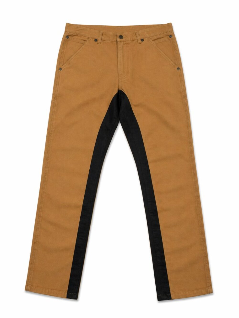 VTG Frontier Classics Men's Black and Tan Reenactment Rendezvous Pants 38 / 40 - Picture 2 of 10
